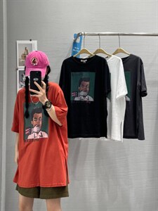 夏季新款 大版图案短袖图片