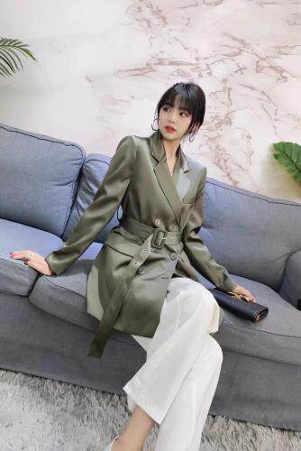 新款小西装醋酸面料SML，女装西装，艾涵o