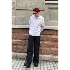 B221美式ins街头hiphop宽松工装休闲裤子LK23122-P65控88，男装休闲裤，电商B221