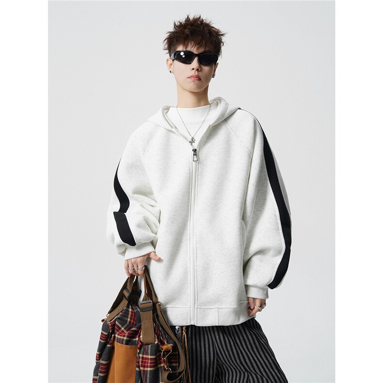 重磅拼色男女连帽卫衣特P60M-3XL，男装卫衣，电商B325