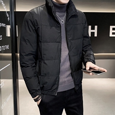 店主风棉衣男2024冬季新款纯色修身跑量立领棉服外套MY2382-p125，男装棉衣，电商D303