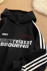 美式直播抖音得物品质三条杠连帽卫衣外套W7230P48加绒元，女装短外套，电商C408(原B339-1)