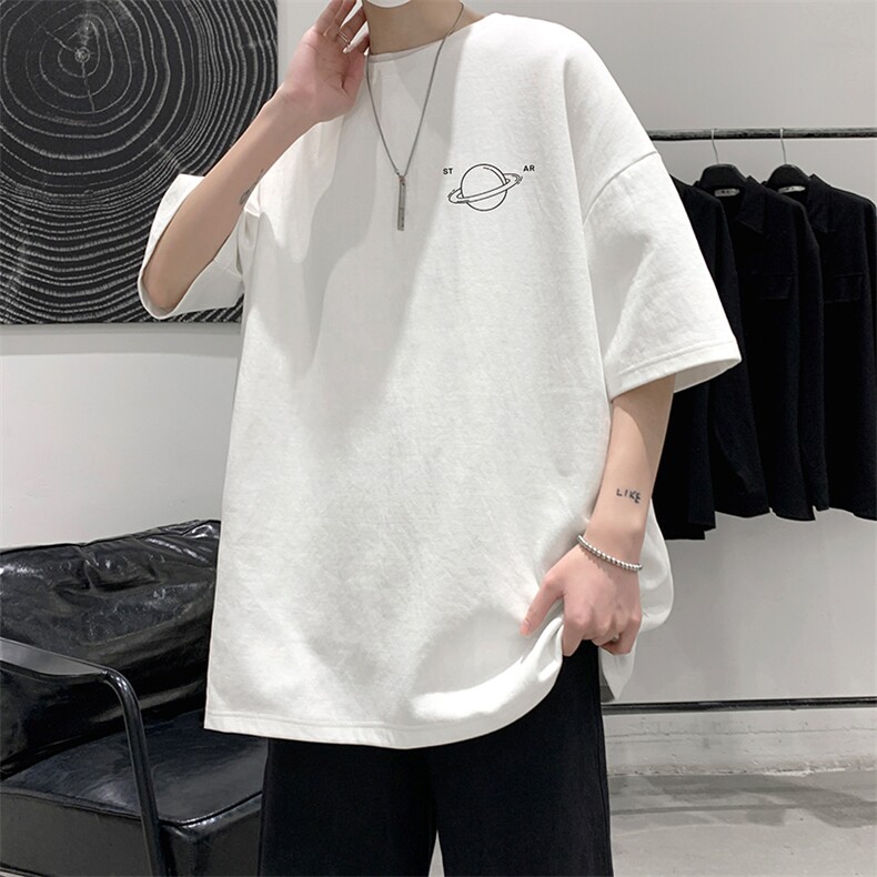 DX17238-P20 纯短袖t恤男大码半袖打底衫宽松体恤衫 大皂风图片
