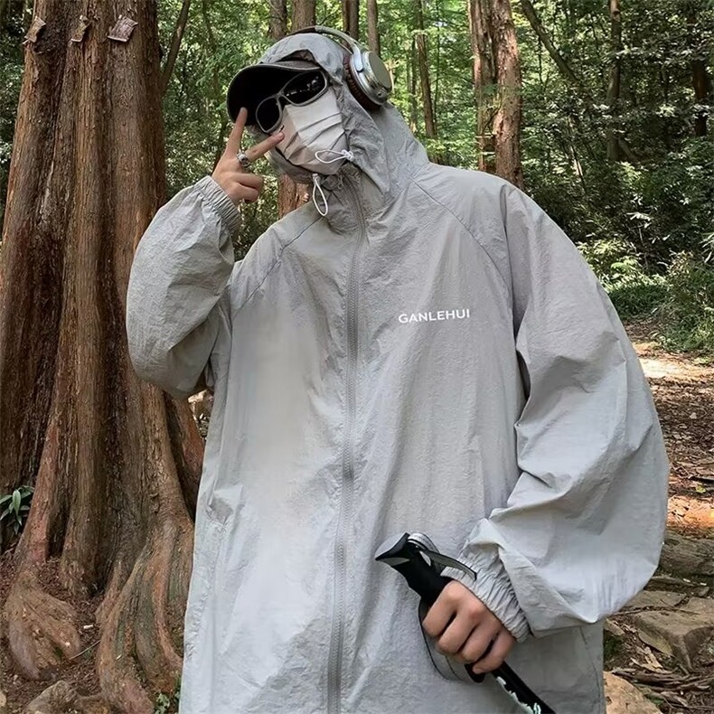 青春流行男夹克文艺潮外套山系防晒衣F75P36,男装夹克,星座1116-2