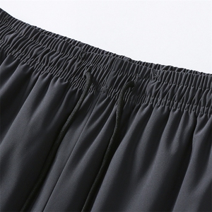 男士夏秋新款休闲裤冰丝长裤男装裤子休闲弹力西裤图片