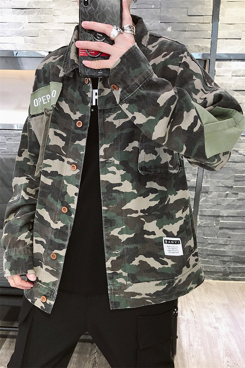 男士工装夹克衣服休闲日系宽松2021春装新款外套DS335TP80,男装夹克,电商A102