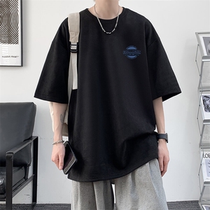 麂皮绒短袖t恤男大码半袖男 JD82395-P25图片
