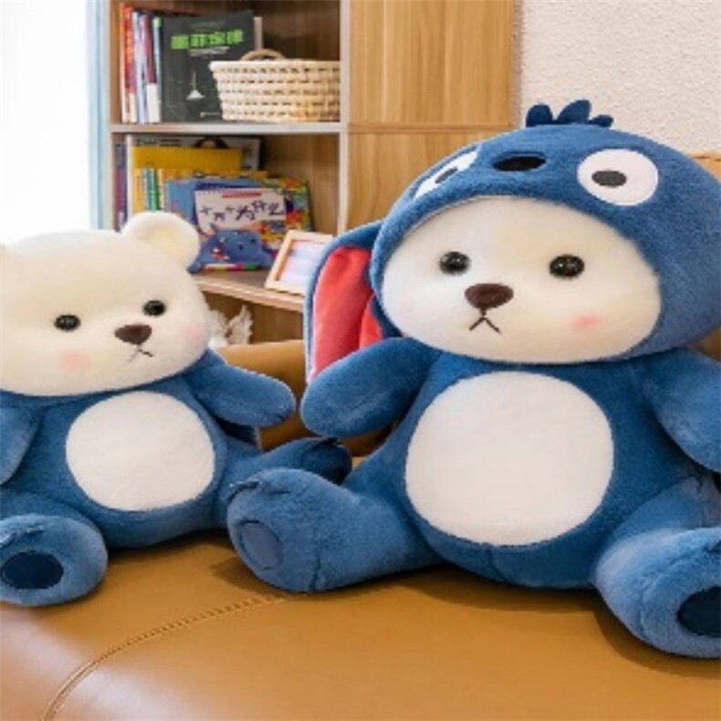 史迪迪变身莉莉熊，王涛毛绒玩具