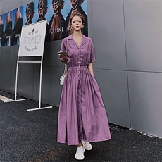 4号出货2020夏季新款新款连衣裙225-1954-P105（控158），女装连衣裙，浙宝225