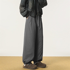 羊羔毛防水束脚棉裤地毯无影墙XZ604-K145JR-P65控88，男装棉裤，星座604