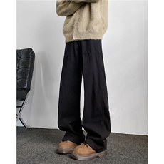 美式高街裤子男潮牌休闲裤cleanfit微喇垂感伐木工装裤K615-P55，男装休闲裤，星座308B-2