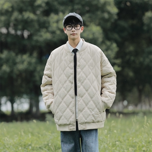 2024秋冬新款棉衣棒球领时尚情侣百搭外套加绒加厚MY9062 P-100图片