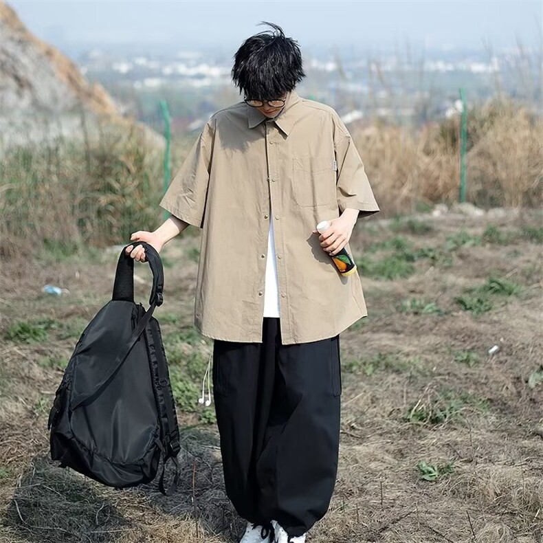 Cityboy时尚衬衫青春流行春季ins文艺潮流男日系衬衫C589P33，男装衬衫，星座1116-2