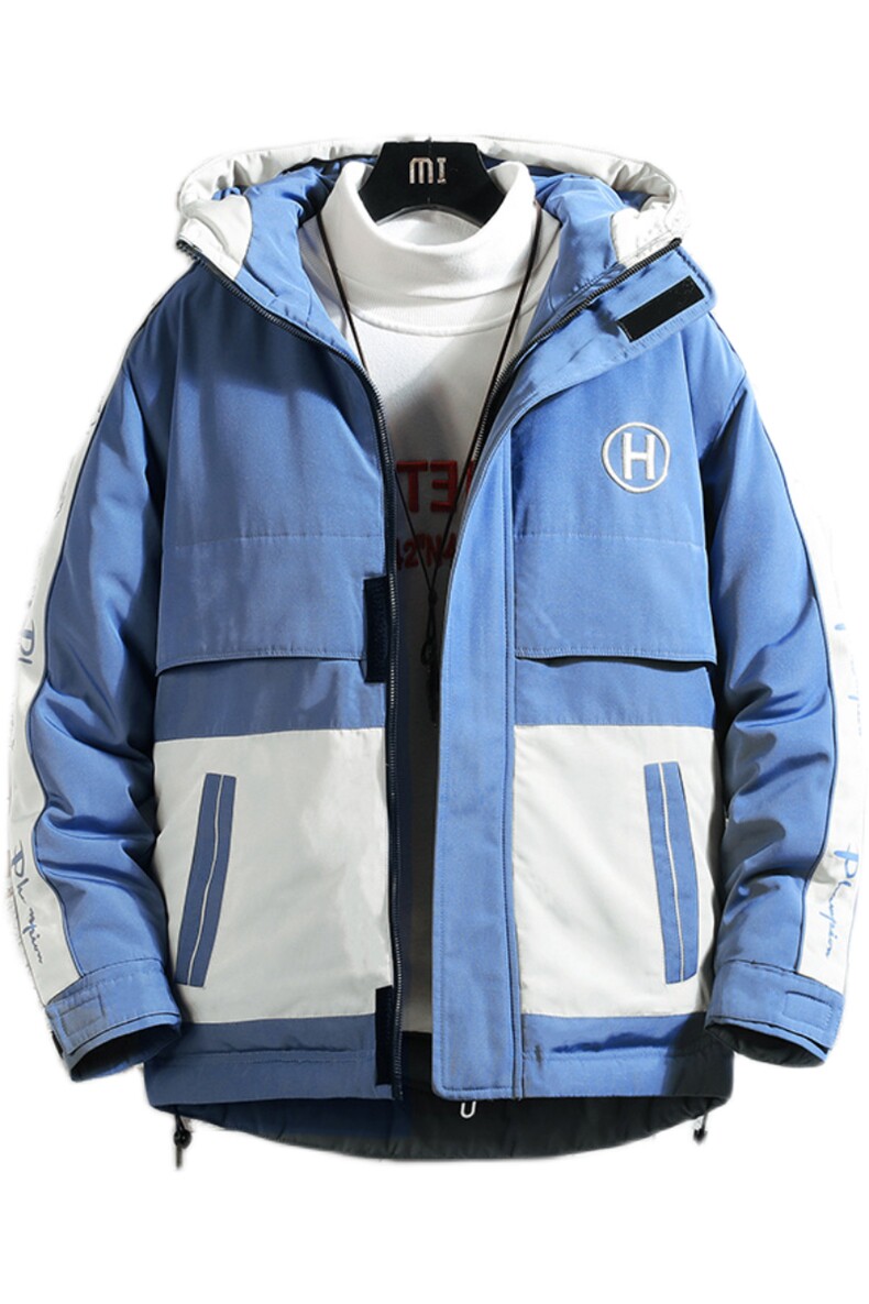 男士休闲连帽加厚保暖棉衣外套棉服棉袄冬季防寒开衫男装M996P75,男装棉衣,电商B226-2（原B217-2）