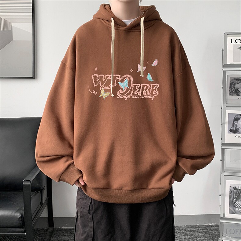 连帽卫衣男大码胖子帽衫大号运动服WY2443-P35,男装卫衣,电商A040