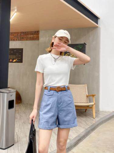 短裤五色M.LXL，女装，潮不落