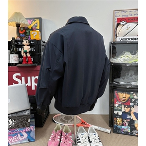 主推春季翻领飞行服夹克短款外套男装宽松外套春装拉链衫S384特68图片