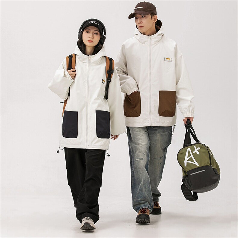 秋季户外夹克男双面穿冲锋衣外套DSA157B-JK7902-P70,男装夹克,电商A157B