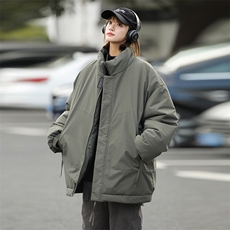 男士宽松防风防水加厚棉袄面包服DSA157B-M8808-P75，鞋类箱包手腕包，电商A157B