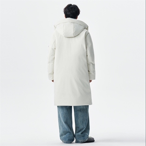 连帽长款羽绒服男款冬季加厚保暖休闲鸭绒外套 XZ309 Y95713 P285图片