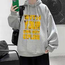 连帽卫衣男大码胖子帽衫大号运动服WY2446-P35，男装卫衣，电商A040