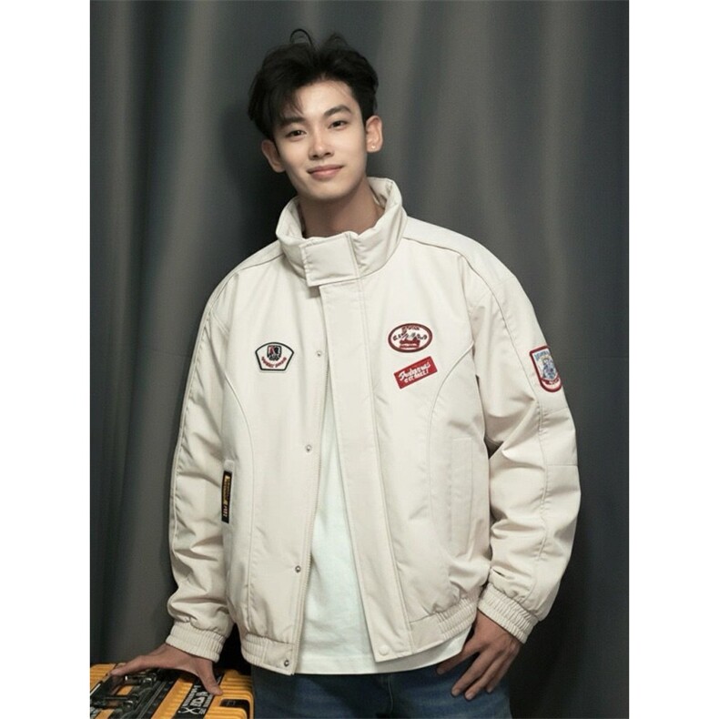 1506-1/MA401/P84立领棉服男冬季潮牌加厚保暖情侣棉衣棉服外套,男装棉衣,星座1506-1