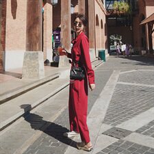 大货已出2020春季新款连体裤宽松休闲225-F13（），女装连体裤，浙宝225