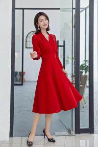 【现货】淑女风连衣裙,女装连衣裙,新依佳人