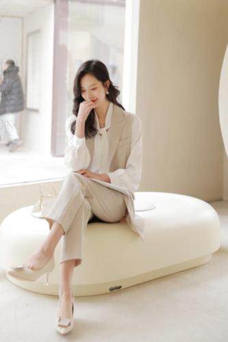 三件套套装，女装职业装，贻思茗