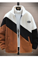 冬款加绒加厚棉衣羊羔绒棉服外套青少年保暖男装MY105P105控价138，男装棉衣，电商A086