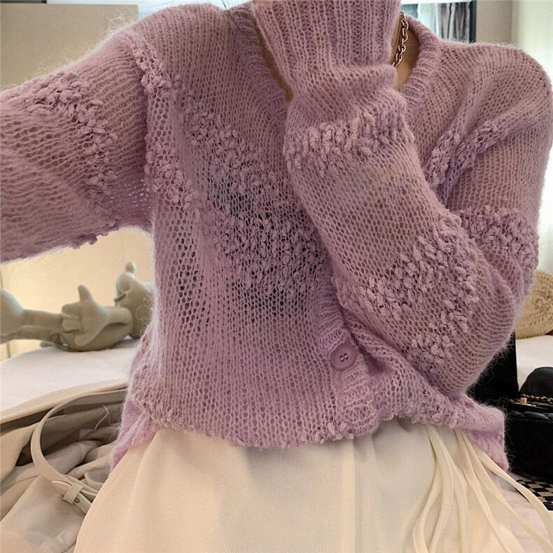 四色豆豆开衫，其它，XTZ style