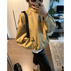 手工绗缝领口流苏斜裁格纹撞色哈灵顿夹克D328-JK30-P108，男装夹克，电商D328