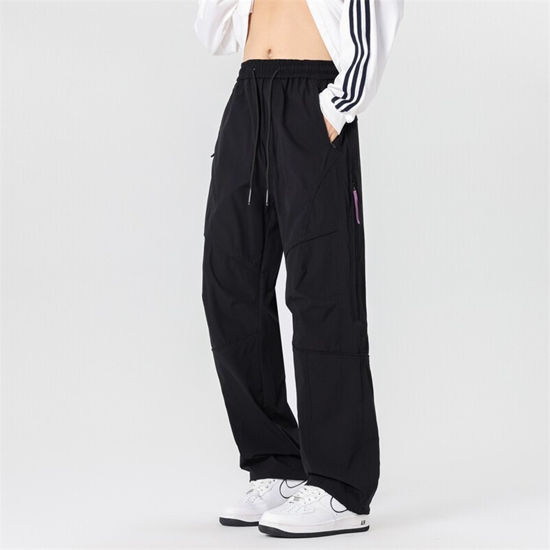 春款美冲锋裤男户外机能风登山运动裤高街设计感休闲裤AK0251-P53,男装休闲裤,星座308B-2