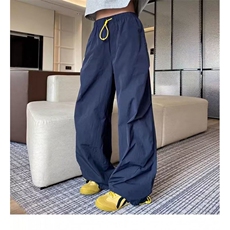 宽松休闲裤男韩版潮流百搭裤子夏季薄款阔腿拖地长裤K0829-P37，男装休闲裤，星座308B-2