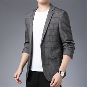 M2037钱塘2020-2秋冬男士高端商务休闲便服单西P160控价不低288图片