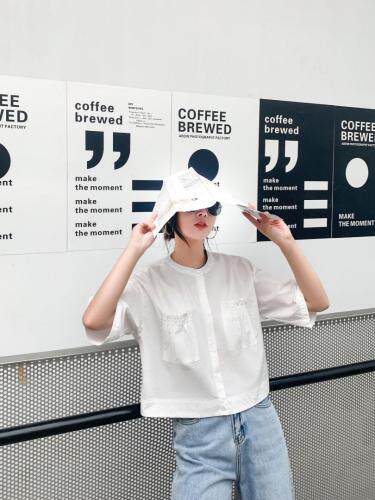 夏季衬衫，女装衬衫，戈朴