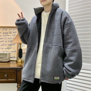 22冬 冬季新款羊羔毛外套情侣宽松摇粒绒棉衣 B266-Y617-P125图片