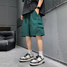 现货夏季工装短裤男ins潮牌休闲百搭潮流痞帅五分裤D02521-P38，男装休闲裤，星座308B-2