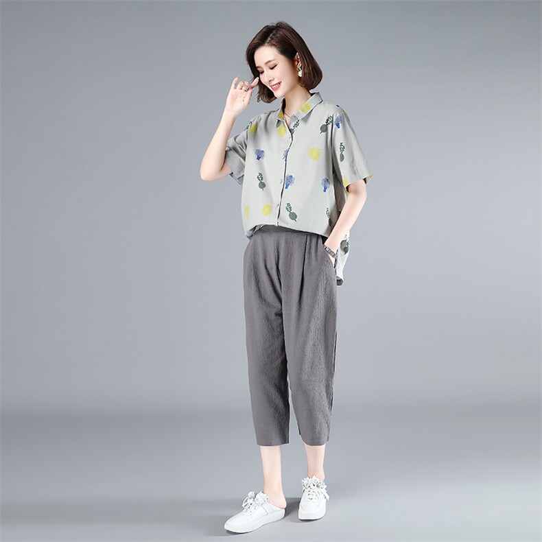 气质时尚潮流套装/套裙短袖2021年夏季个性宽松休闲,女装套装/套裙,独衣靓