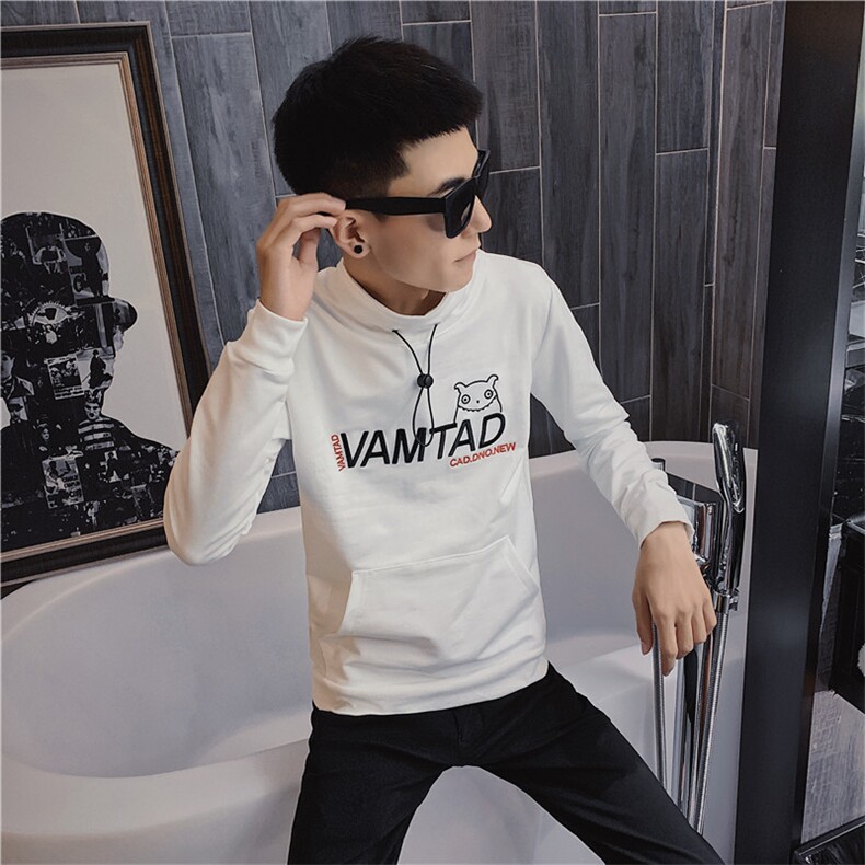3秋装新款长袖卫衣社会精神小伙刺绣个性帅气卫衣C301B-WY05,男装卫衣,电商C301B