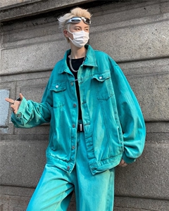 秋季新款男长袖牛仔套装 J3338 P120图片