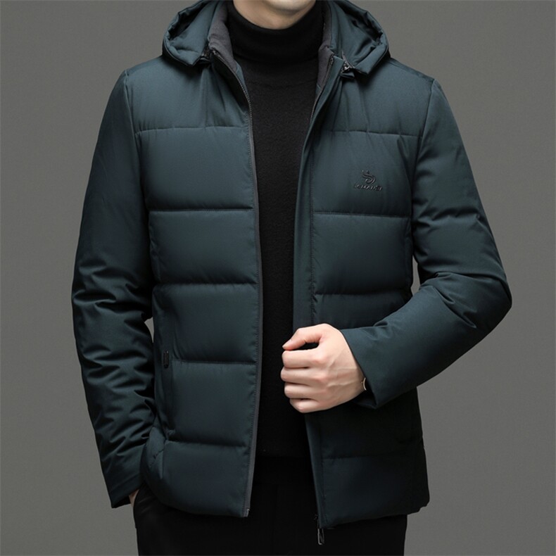BJM15301钱塘2020-2冬季厚款时尚休闲有帽中年男士棉衣货稳P80,男装棉衣,钱塘207-2