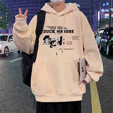 CM083P60新品重磅纯棉连帽卫衣秋冬外套卡通印花帽衫，男装卫衣，星座304A-1