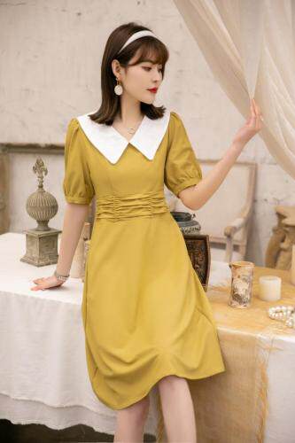 气质修身连衣裙，女装连衣裙，楚楚媚衣