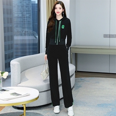 秋装搭配一整套女装2024新款套装欧货洋气休闲时尚气质减龄两件套，女装套装/套裙，火爆靓佳人
