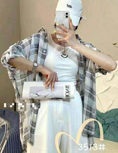 现货夏装防晒2件套衬衣，女装，泰靡(1F)