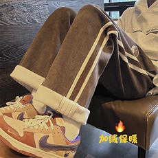 秋冬加绒加厚灯芯绒休闲裤KK375特P45加绒55，男装休闲裤，星座712