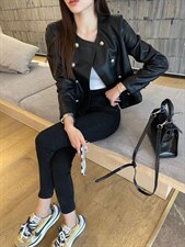 皮衣，女装皮衣，尹魅女王＆美拉