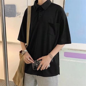 男春季polo潮流时尚休闲短袖T37P24图片