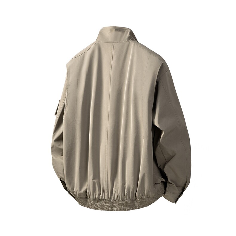 1立领多口袋工装大码M-5XL夹克男：100%聚酯纤维JK77987P85控138,男装夹克,星座226-2